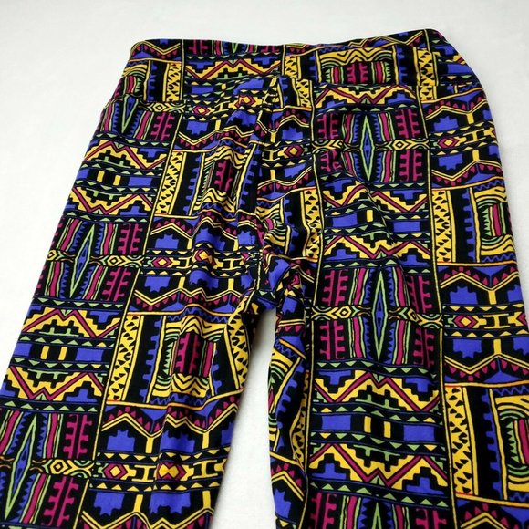 NWOT LulaRoe One Size Leggings  Womens Size 0-12  OS Stretch Pants Multicolor - Picture 7 of 7